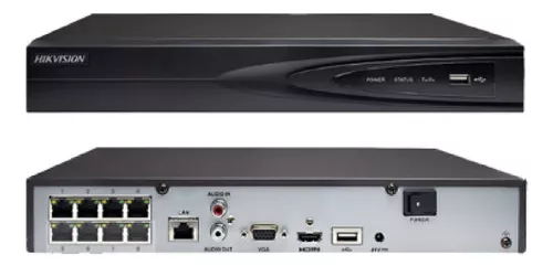 NVR 8CH POE 1 SATA