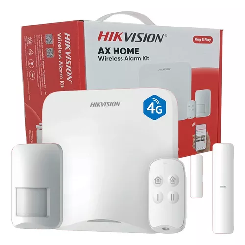 AX PRO KIT ALARMA 3G/4G 48 ZONAS. INCLUYE PANEL, PIR, MAGN Y PULSADOR