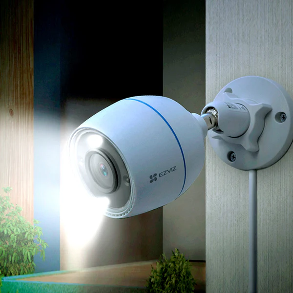 CAM IP EXT 2MP WIFI 2.4GHZ LENTE 2.8MM