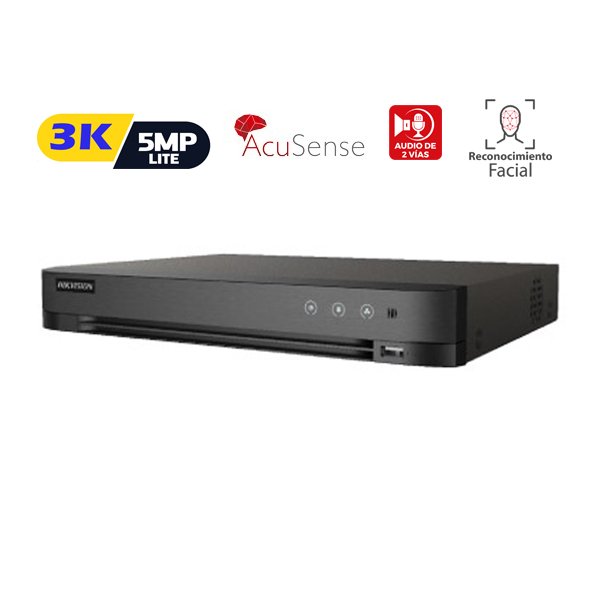 DVR 4CH ACUSENSE 5MP HDMI 1HDD CON ANALITICA