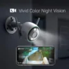 CAM IP EXT 3MP 2K WIFI 2.4GHZ LENTE 2.8MM