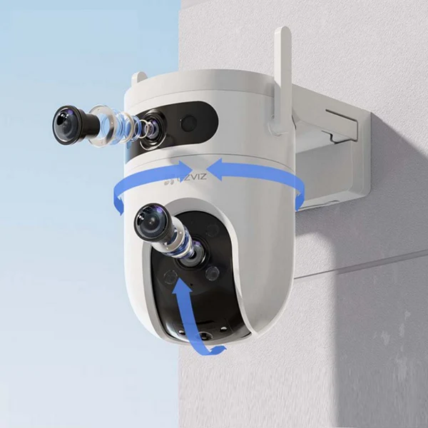 CAM IP PT LENTE DUAL EXTERIOR 6MP WIFI LENTE 2.8+6MM