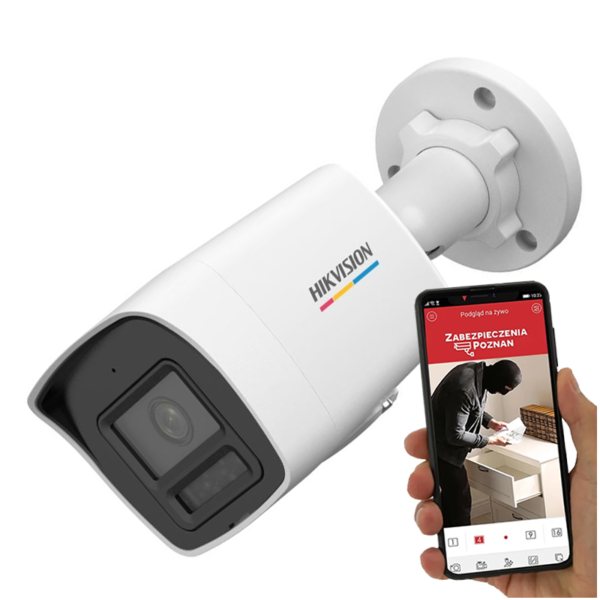 COLORVU TUBO IP 4MP SMART HYBIRD LIGHT 2.8MM IP67 CON IR Y AUDIO