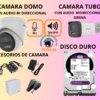 Kit de 4 Cámaras Full hd con Audio /Parlante / SIRENA/ColorVu Hikvision