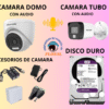 Kit de 8 Cámaras Full Hd con Audio