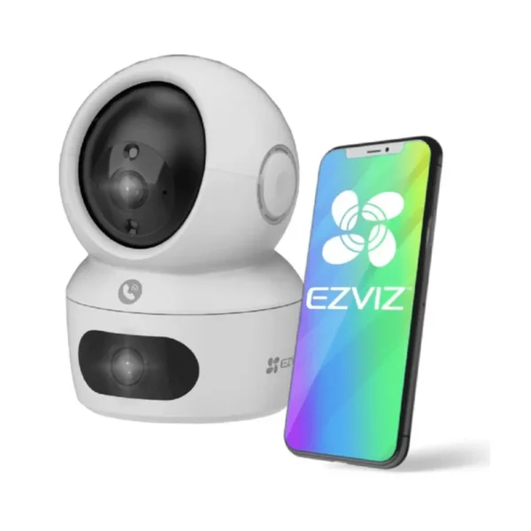 CAM IP PT LENTE DUAL INTERIOR 8MP WIFI LENTE 2.8+6MM