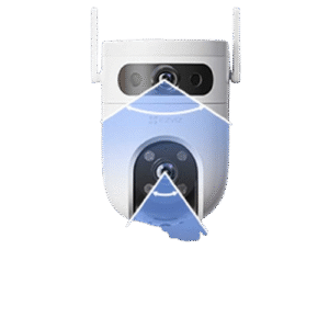 CAM IP PT LENTE DUAL EXTERIOR 6MP WIFI LENTE 2.8+6MM