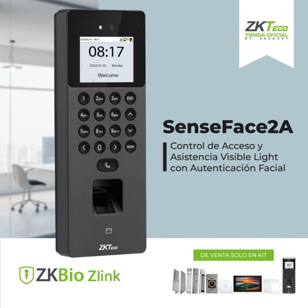 CONTROL DE ACC Y ASIST BIOMET. 1500 ROSTRO, HUELLA Y TARJ