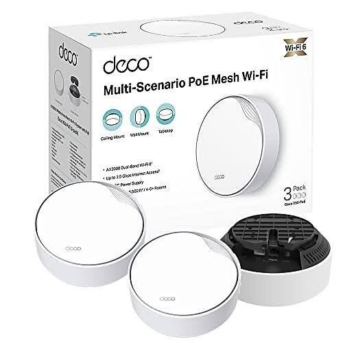 SISTEMA WIFI 6 CON POE MESH AX3000 HOME (PACK X 3)